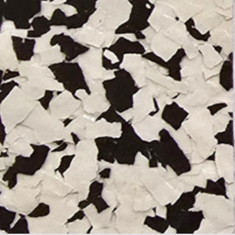 Salt & Pepper 1/4" flake blend